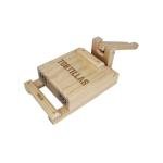 IMUSA 7.5” Pine Wood Tortilla Press – Authentic Mexican Tortilla Maker & Roti Maker for Homemade Tortillas, Quesadillas, Arepas & More