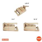 IMUSA 7.5” Pine Wood Tortilla Press – Authentic Mexican Tortilla Maker & Roti Maker for Homemade Tortillas, Quesadillas, Arepas & More