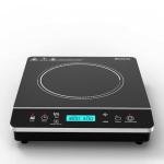 Panana Portable Induction Cooktop, 1800 Watts Induction Burner with LCD Sensor Touch, Induction Hot Plate with Safety Shutoff Function for Cooking, Single (BLUE LCD Dispaly - Silver)