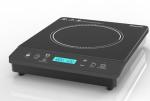 Panana Portable Induction Cooktop, 1800 Watts Induction Burner with LCD Sensor Touch, Induction Hot Plate with Safety Shutoff Function for Cooking, Single (BLUE LCD Dispaly - Silver)