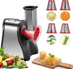 FOHERE Electric Cheese and Salad Grater Slicer