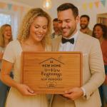 Personalized Housewarming Gifts - New Homeowner Cutting Board Gifts, Real Estate Closing Gift for Client, First Time House Buyers, Home Buyers, New Apartment & Neighbor Realtor Gifts