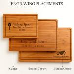 Personalized Housewarming Gifts - New Homeowner Cutting Board Gifts, Real Estate Closing Gift for Client, First Time House Buyers, Home Buyers, New Apartment & Neighbor Realtor Gifts