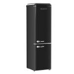 Frigidaire RETRO 9.2 Cubic Foot Fridge with Bottom Mount Freezer, 9.2 cu. ft, BLACK