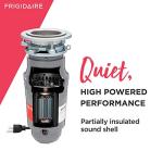 Frigidaire 1/2 HP Corded Garbage Disposal for Kitchen Sinks | FF05DISPC1