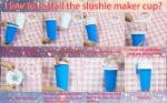 Quick Frozen Slushie Maker Cup - Blue