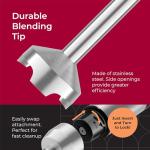 Mueller Immersion Blender Handheld - 8 Speed Stainless Steel Electric Hand Blender, Emulsion Blender Stick Kitchen Gadget with Turbo Mode