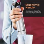 Mueller Immersion Blender Handheld - 8 Speed Stainless Steel Electric Hand Blender, Emulsion Blender Stick Kitchen Gadget with Turbo Mode