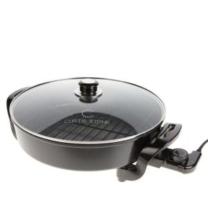 Curtis Stone Dura-Pan 14" Electric Skillet with Removable Divider (Renewed)