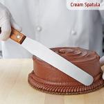 Echaprey Professional T Shape Stainless Steel Crepe Maker Batter Spreader to Fit Large Crepe Pan Maker 3 Pcs (5", 7" Spreaders and 12" Spatula)