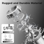 Kourice Meat Grinder 2800w Max, Electric Meat Grinder with Sausage Stuffer Maker & Kubbe Kit, Metal-Body Meat Mincer with 3 Stainless Steel Grinding Plates & 2 Blades for Home Kitchen Using