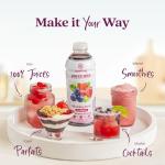 Smartfruit Blooming Berry + Antioxidants, 100% Real Fruit Pure, Non-GMO, No Additives, Vegan - 48 Fl. Oz - 2 Pack