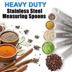 Stainless Steel Measuring Spoons Set of 6