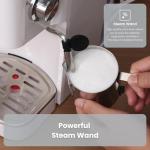 Gevi Espresso Machine 20 Bar High Pressure,Compact Espresso Maker with Milk Frother Steam Wand,Cappuccino,Latte Maker with Adjustable Shot Volume for Home,Gift for Mom and Dad