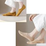 MAGIARTE Low Cut No Show Cotton Socks Multi Color Invisable Non Slip athletic Socks for Women and Men 6 Pairs (color#04M)