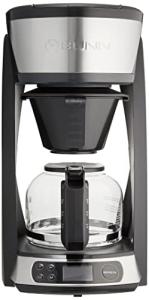 BUNN HB Heat N Brew Programmable Coffee Maker, 10 cup, Stainless Steel, 46500.0003