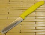 Victorinox 3.25 Inch Swiss Classic Paring Knife with Straight Edge, Spear Point, Yellow
