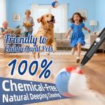 60.87oz Heavy Duty Steam Cleaner 10s Rapid Heating Handheld Steam Cleaner for Home, Steamer for Cleaning for Home, Car, Grout, Tile, Floor, Dirt