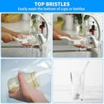 4TH Crevice Cleaning Brush Set–Household Deep Cleaning Supplies, Perfect for Small Spaces, Grout, and Tough Tasks -12 Pack