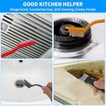 4TH Crevice Cleaning Brush Set–Household Deep Cleaning Supplies, Perfect for Small Spaces, Grout, and Tough Tasks -12 Pack