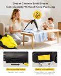 KROQO Multi-Purpose Steam Cleaner with 23 Accessories. Powerful steam cleaner effortlessly tackles grease and grime on any surface. 16.4-foot extra-long power cord delivers exceptional coverage.