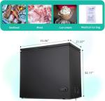 Antarctic Star 7.0 Cu.ft Compact Chest Freezer