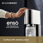 SodaStream Enso Sparkling Water Maker Kit - includes CO2 and Carbonating Bottle