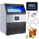 GarveeTech 200LB Stainless Steel Ice Maker Machine