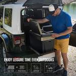 BougeRV 12 Volt Refrigerator 12V Car Fridge 30 Quart Portable Freezer Compressor Cooler Compressor Freezer, 12/24V DC 110~240V AC, -8℉~50℉ for Truck RV SUV (Black)