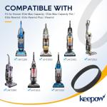 KEEPOW Replacement Belts for Hoover Vacuum Elite Rewind Plus UH71200, UH71012, UH71013, UH71003, UH71011, UH71009, UH72003, UH72011, Replace Part 562932001 (4 Pack)