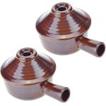 Set of 2 Roe & Moe Egg Cooker - Non-Stick, Ceramic Microwave Egg Poacher with Dome Chimney Lid- Savor the Joy of Culinary Adventures, from Poached Eggs to Delicious Soups with our Microwave Steamer