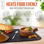 Set of 2 Roe & Moe Egg Cooker - Non-Stick, Ceramic Microwave Egg Poacher with Dome Chimney Lid- Savor the Joy of Culinary Adventures, from Poached Eggs to Delicious Soups with our Microwave Steamer