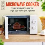 Set of 2 Roe & Moe Egg Cooker - Non-Stick, Ceramic Microwave Egg Poacher with Dome Chimney Lid- Savor the Joy of Culinary Adventures, from Poached Eggs to Delicious Soups with our Microwave Steamer