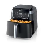 Ninja | Air Fryer | 6.5 QT Pro XL Capacity fits 9lbs of Wings | 6-in-1 Max Crisp, Air Fry, Roast, Bake, Reheat & Dehydrate | Nonstick Basket, Crisper Plate & Recipe Guide | Grey | AF181