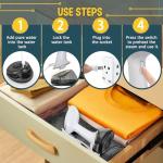 Rolipo Handheld Steamer for Clothes 1200W, Clothes Steamer with Large 360ml Water Tank, Fast Wrinkle Remover Portable Garment Steamer, Ideal for Home, Office, Travel, White