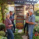 ANZERWIN Herb Drying Rack for Seed 6 Tier,Flower Bud Drying Rack Net,Weed Dryer Rack,6 Layer Mesh Hanging Plant Dryer,Outdoor Plant Dry Net Hanging Tea,Bacon Sausage Dryer Net with Zipper Opening