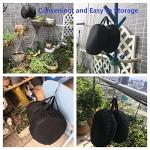 ANZERWIN Herb Drying Rack for Seed 6 Tier,Flower Bud Drying Rack Net,Weed Dryer Rack,6 Layer Mesh Hanging Plant Dryer,Outdoor Plant Dry Net Hanging Tea,Bacon Sausage Dryer Net with Zipper Opening