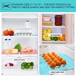 16 Pcs Waterproof Refrigerator Liner Mats Bundle