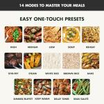 GreenPan Elite 14-in-1 Nonstick 6QT Electric Slow Cooker, PFAS-Free Ceramic Multi-Cooker, In-Pot Browning, Dishwasher Safe Lid & Removable Crock, Stainless Steel Steamer, Silicone Handles, Black