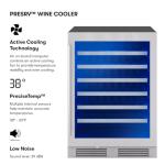 Zephyr 24" Single Zone Wine Refrigerator