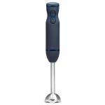 Chefman Immersion Stick Hand Blender with Stainless Steel Blades, Powerful Electric Ice Crushing 2-Speed Control Handheld Food Mixer, Purees, Smoothies, Shakes, Sauces & Soups, Midnight Blue