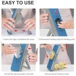 Mandoline Slicer for Kitchen, Mandoline Slicer Safe Multifunctional Dicer Adjustable Commercial Slicer Machine Stainless Steel Chopper