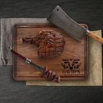 USA Made - Custom Cutting Board - Christmas Gift for Men - Unique Gift Idea for Him, Dad, Husband, Father, Brother - Mens Personalized Gift - BBQ Grilling Gift for Birthdays, Anniversaries, Holidays