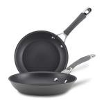 Circulon 83905 Radiance [hard anodized] Nonstick Frying pan set / Skillet Set - 8.5 Inch and 10 Inch, Gray