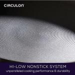 Circulon 83905 Radiance [hard anodized] Nonstick Frying pan set / Skillet Set - 8.5 Inch and 10 Inch, Gray