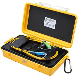 Cruiser Fiber Optic Cable Test Tool OTDR Launch Cable Box 1km SC/UPC-SC/APC SM Single Mode OTDR Dead Zone Eliminator 1310/1550nm