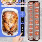 Warming Mat for Food,Food Warming Mat,Electric Warming Tray with 9 Temperature Settings and 6 Hours Timer,Fast Heating Mat for Food in 8S,Roll Up Silicone Food Warmers for Buffets Daily Use(248°F Max)