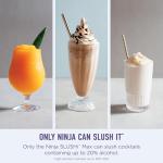 Ninja SLUSHi Max | XXL Smart Frozen Drink Maker | Exclusive Smart Technology | Party-Sized 150oz Capacity | No Ice Needed | 6 Programs | Perfect Temp & Texture up to 12 hours | Blue | FS605SG