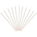 12" Natural Bamboo Wooden Skewers the diameter is 4mm (100 PCS) for BBQ, Fruit，Cocktail，Kabob，Chocolate Fountain，Appetiser,Grilling，Kitchen，crafting and Party