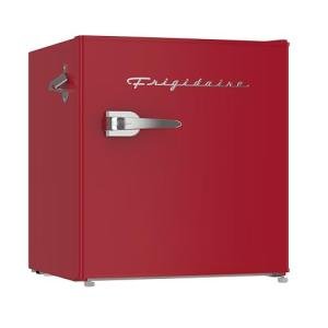 Frigidaire EFR176-RED 1.6 cu. ft. Retro Bar Fridge with Side Bottle Opener, Red